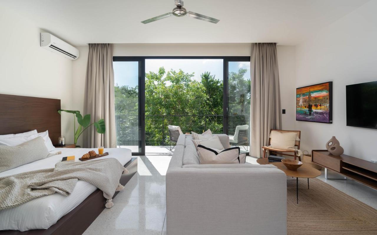 Stylish And Peaceful Jungle Studio At 525 Tulum Exterior photo